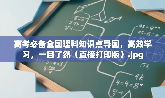 高考必备全国理科知识点导图,高效学习,一目了然(直接打印版).jpg 高考必备全国理科知识点导图,高效学习,一目了然(直接打印版).jpg