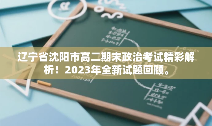 辽宁省沈阳市高二期末政治考试精彩解析!2023年全新试题回顾。 辽宁省沈阳市高二期末政治考试精彩解析!2023年全新试题回顾。
