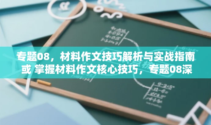 专题08,材料作文技巧解析与实战指南 或 掌握材料作文核心技巧,专题08深度解析。 专题08,材料作文技巧解析与实战指南 或 掌握材料作文核心技巧,专题08深度解析。