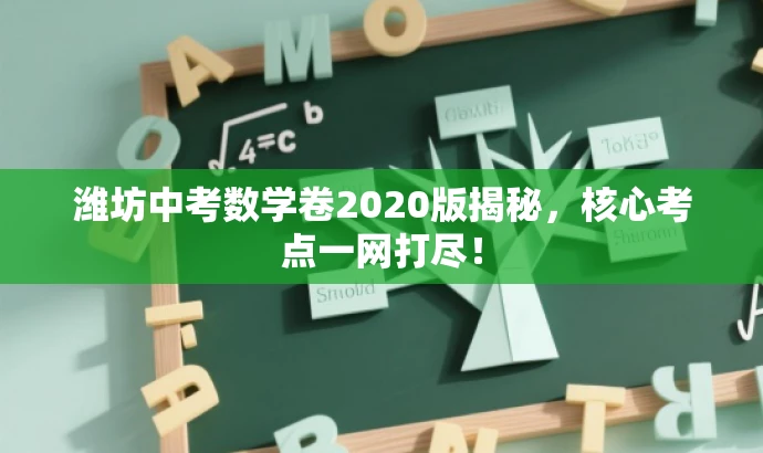 潍坊中考数学卷2020版揭秘,核心考点一网打尽! 潍坊中考数学卷2020版揭秘,核心考点一网打尽!