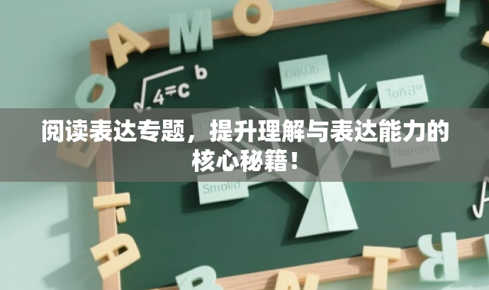阅读表达专题,提升理解与表达能力的核心秘籍! 阅读表达专题,提升理解与表达能力的核心秘籍!