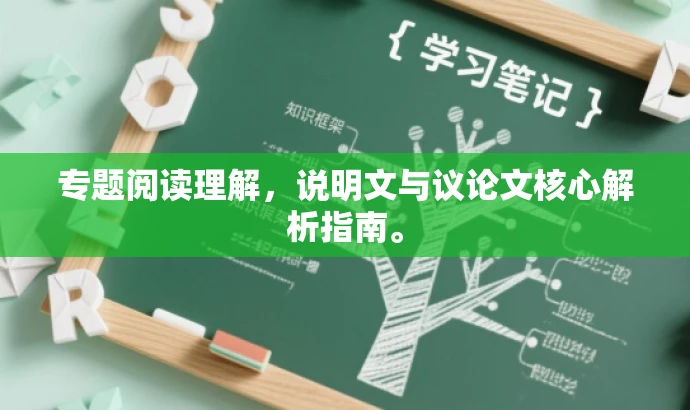 专题阅读理解,说明文与议论文核心解析指南。 专题阅读理解,说明文与议论文核心解析指南。