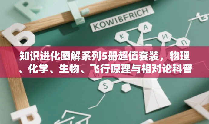 知识进化图解系列5册超值套装,物理、化学、生物、飞行原理与相对论科普,必读书籍! 知识进化图解系列5册超值套装,物理、化学、生物、飞行原理与相对论科普,必读书籍!