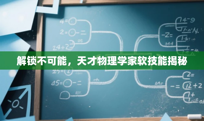 解锁不可能,天才物理学家软技能揭秘 解锁不可能,天才物理学家软技能揭秘