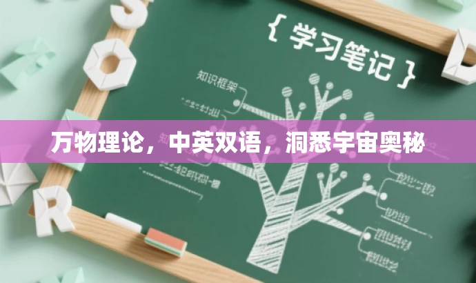 万物理论,中英双语,洞悉宇宙奥秘 万物理论,中英双语,洞悉宇宙奥秘