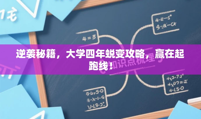 逆袭秘籍,大学四年蜕变攻略,赢在起跑线! 逆袭秘籍,大学四年蜕变攻略,赢在起跑线!