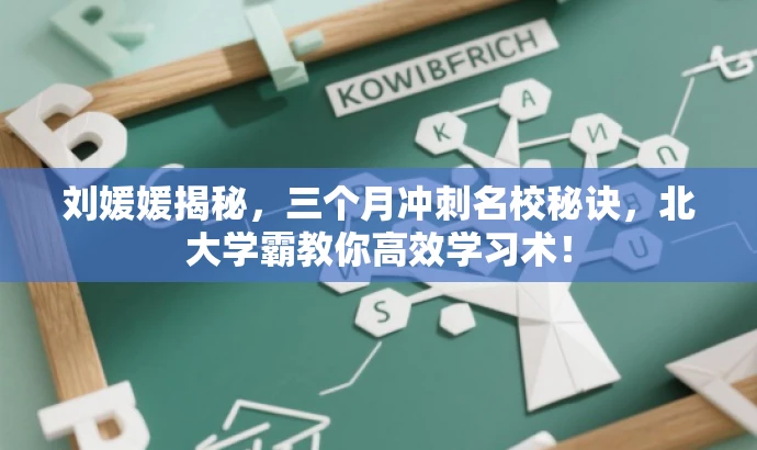 刘媛媛揭秘,三个月冲刺名校秘诀,北大学霸教你高效学习术! 刘媛媛揭秘,三个月冲刺名校秘诀,北大学霸教你高效学习术!