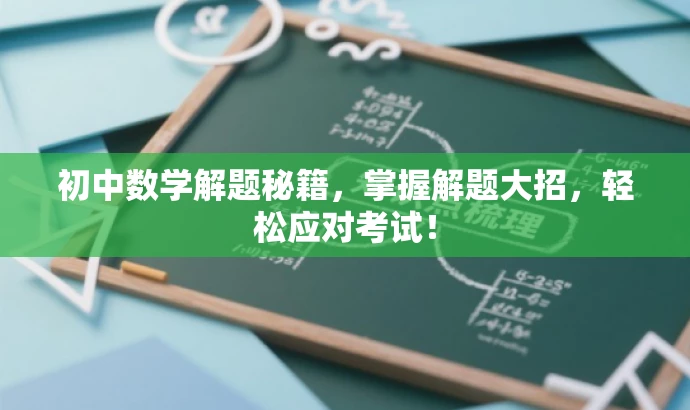 初中数学解题秘籍,掌握解题大招,轻松应对考试! 初中数学解题秘籍,掌握解题大招,轻松应对考试!