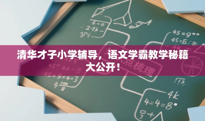 清华才子小学辅导,语文学霸教学秘籍大公开! 清华才子小学辅导,语文学霸教学秘籍大公开!