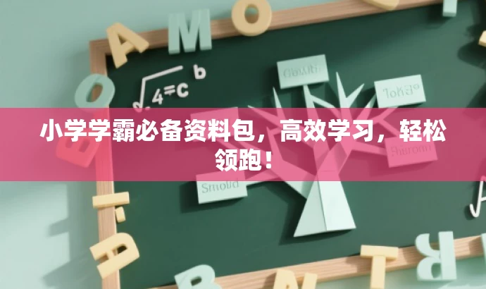 小学学霸必备资料包,高效学习,轻松领跑! 小学学霸必备资料包,高效学习,轻松领跑!