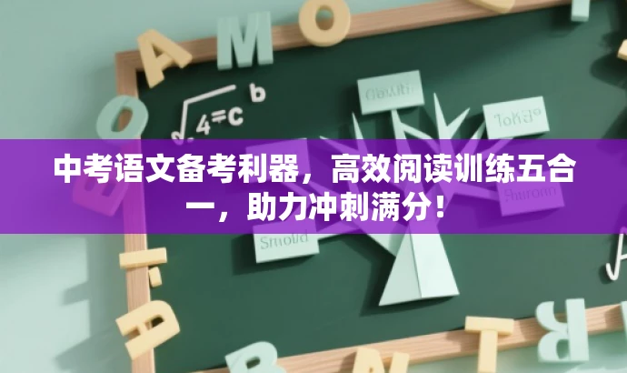 中考语文备考利器,高效阅读训练五合一,助力冲刺满分! 中考语文备考利器,高效阅读训练五合一,助力冲刺满分!