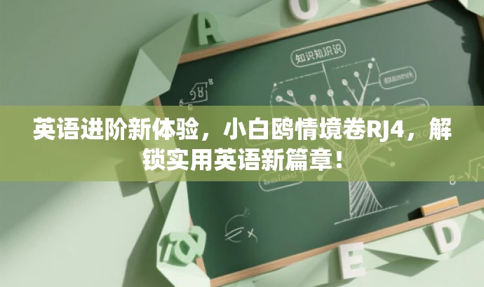 英语进阶新体验,小白鸥情境卷RJ4,解锁实用英语新篇章! 英语进阶新体验,小白鸥情境卷RJ4,解锁实用英语新篇章!
