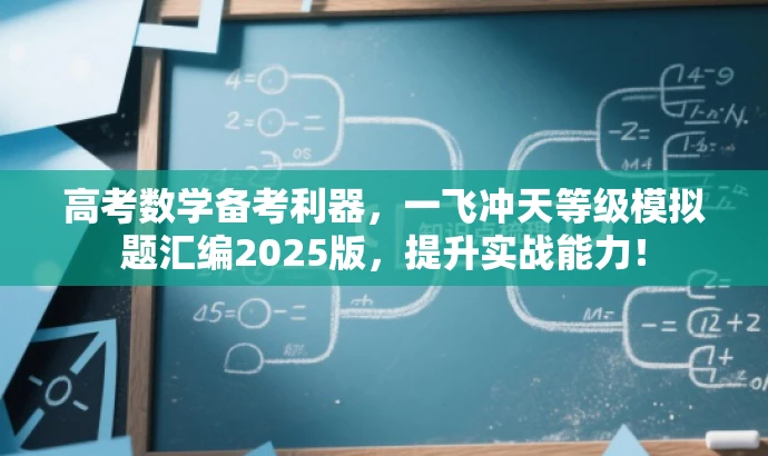 高考数学备考利器,一飞冲天等级模拟题汇编2025版,提升实战能力! 高考数学备考利器,一飞冲天等级模拟题汇编2025版,提升实战能力!
