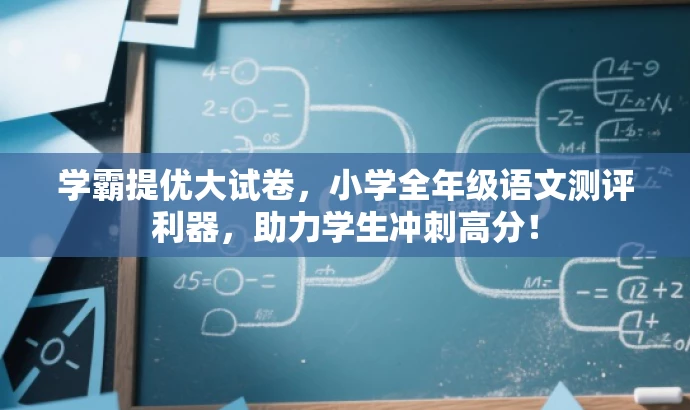 学霸提优大试卷,小学全年级语文测评利器,助力学生冲刺高分! 学霸提优大试卷,小学全年级语文测评利器,助力学生冲刺高分!