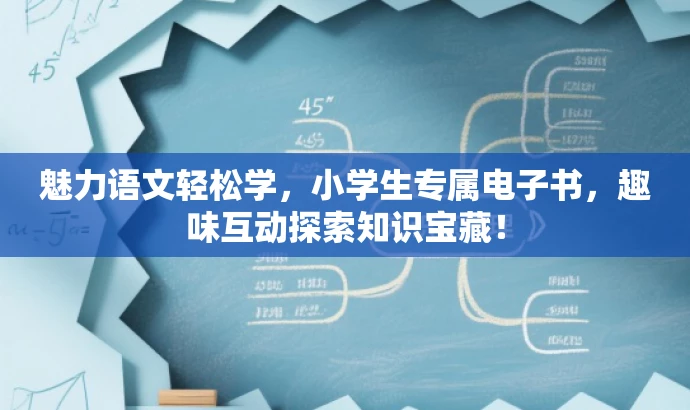 魅力语文轻松学,小学生专属电子书,趣味互动探索知识宝藏! 魅力语文轻松学,小学生专属电子书,趣味互动探索知识宝藏!