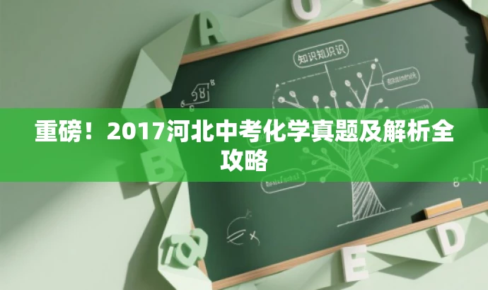 重磅!2017河北中考化学真题及解析全攻略 重磅!2017河北中考化学真题及解析全攻略