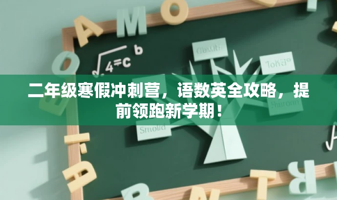 二年级寒假冲刺营,语数英全攻略,提前领跑新学期! 二年级寒假冲刺营,语数英全攻略,提前领跑新学期!