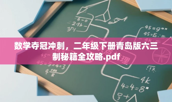 数学夺冠冲刺,二年级下册青岛版六三制秘籍全攻略.pdf 数学夺冠冲刺,二年级下册青岛版六三制秘籍全攻略.pdf