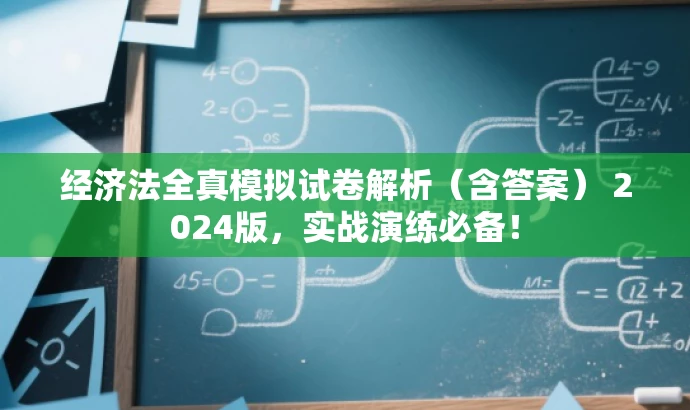 经济法全真模拟试卷解析(含答案) 2024版,实战演练必备! 经济法全真模拟试卷解析(含答案) 2024版,实战演练必备!