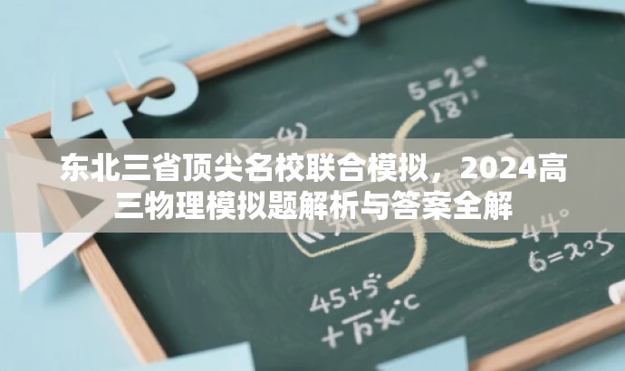 东北三省顶尖名校联合模拟，2024高三物理模拟题解析与答案全解