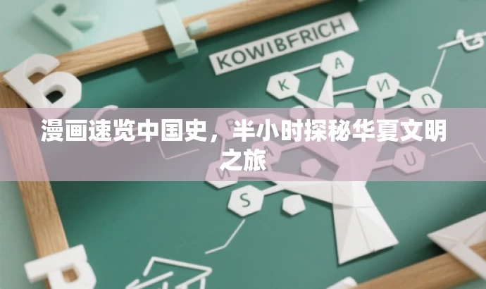 漫画速览中国史,半小时探秘华夏文明之旅 漫画速览中国史,半小时探秘华夏文明之旅
