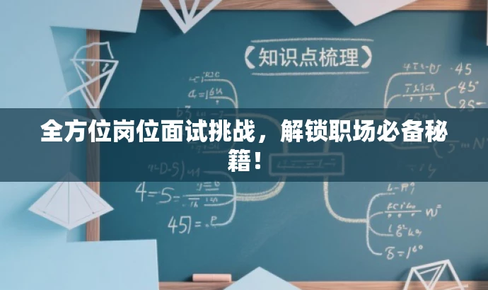 全方位岗位面试挑战,解锁职场必备秘籍! 全方位岗位面试挑战,解锁职场必备秘籍!