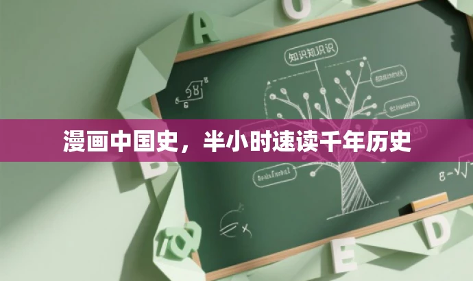 漫画中国史,半小时速读千年历史 漫画中国史,半小时速读千年历史