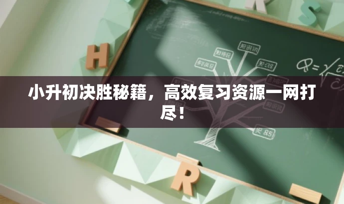 小升初决胜秘籍，高效复习资源一网打尽！