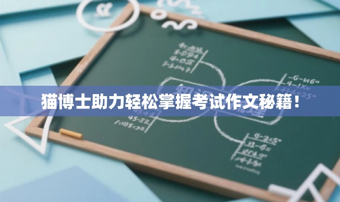 猫博士助力轻松掌握考试作文秘籍! 猫博士助力轻松掌握考试作文秘籍!