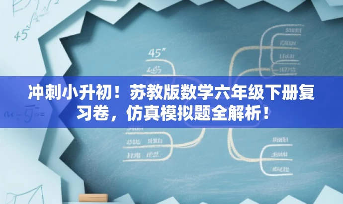 冲刺小升初!苏教版数学六年级下册复习卷,仿真模拟题全解析! 冲刺小升初!苏教版数学六年级下册复习卷,仿真模拟题全解析!