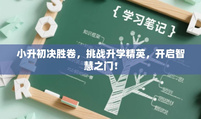 小升初决胜卷,挑战升学精英,开启智慧之门! 小升初决胜卷,挑战升学精英,开启智慧之门!