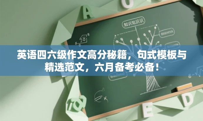 英语四六级作文高分秘籍,句式模板与精选范文,六月备考必备! 英语四六级作文高分秘籍,句式模板与精选范文,六月备考必备!