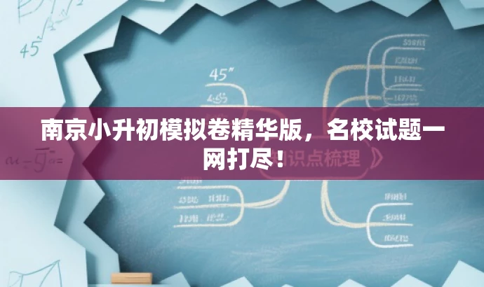 南京小升初模拟卷精华版,名校试题一网打尽! 南京小升初模拟卷精华版,名校试题一网打尽!