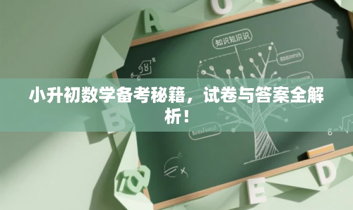 小升初数学备考秘籍,试卷与答案全解析! 小升初数学备考秘籍,试卷与答案全解析!